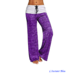 Pantalon de Yoga Confort « Brahmā» - Orchidée