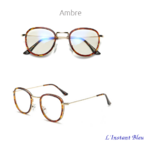 Lunettes de protection anti-lumière bleue « Harmonie   »- Ambre