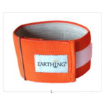 Kit Bracelet « Earthing » avec cordon de 6m- Orange Large