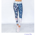 Ensemble pour le Yoga-Pilate-Fitness « Wicca » motif floral-8