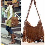 Loisirs-et-Mode-Celebrity-Tassel-Suede-Fringe-paule-Sac-Messenger-Sac-Bandouli-re