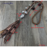 Collier Mâlâ Bouddha «  Bhagavān  » Esprit Bohème