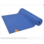 Tapis de yoga Non toxique- 6mm-Chinmudra- Bleu Indigo