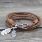 Bracelet Ethnique en Cuir « Rāmāyaṇa »Esprit libre - Alezan