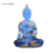 Statue «Bouddha Bleu» assis - 16cm-1.1