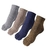 2-paires-hommes-Yoga-chaussettes-m-le-antid-rapant-poign-e-cinq-orteil-coton-Pilates-chaussettes