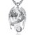 Pendentif  «Vītra » Dragon Védique, en Quartz clair-1