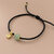 Bracelet Ethnique %22Revatī%22 Perle de Jade Vert-1