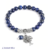 Bracelet Bohème « Akāra » Arbre de vie, en Lapis Lazuli-1