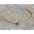 Collier cuir Camel +  charm 3 plumes-5