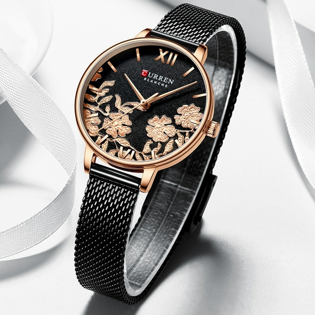 CURREN-femmes-montres-Top-marque-de-luxe-en-acier-inoxydable-bracelet-montre-bracelet-pour-les-femmes