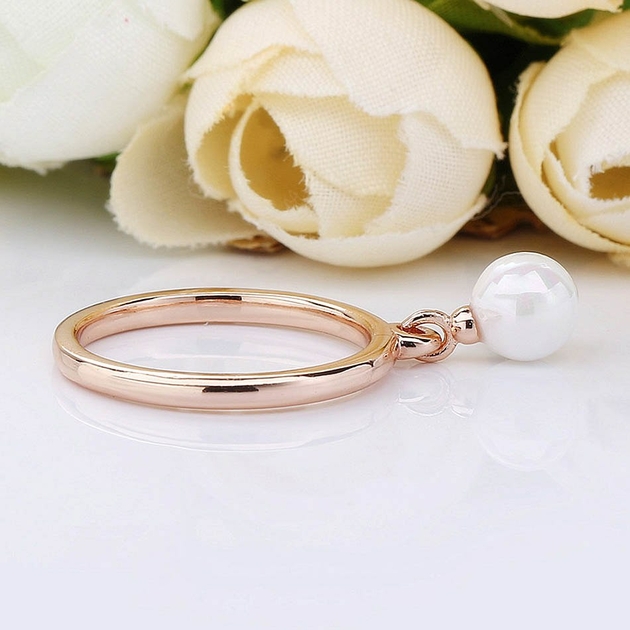 Authentique-925-Bague-En-Argent-Sterling-Rose-Contemporain-Perle-Anneaux-Pour-Les-Femmes-De-Noce-Cadeau