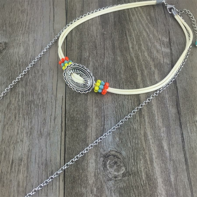 Boho-Multi-couches-Cha-ne-Charme-Cristal-Sautoirs-Colliers-Pour-Femmes-Mode-Main-Perles-Maxi-Colliers