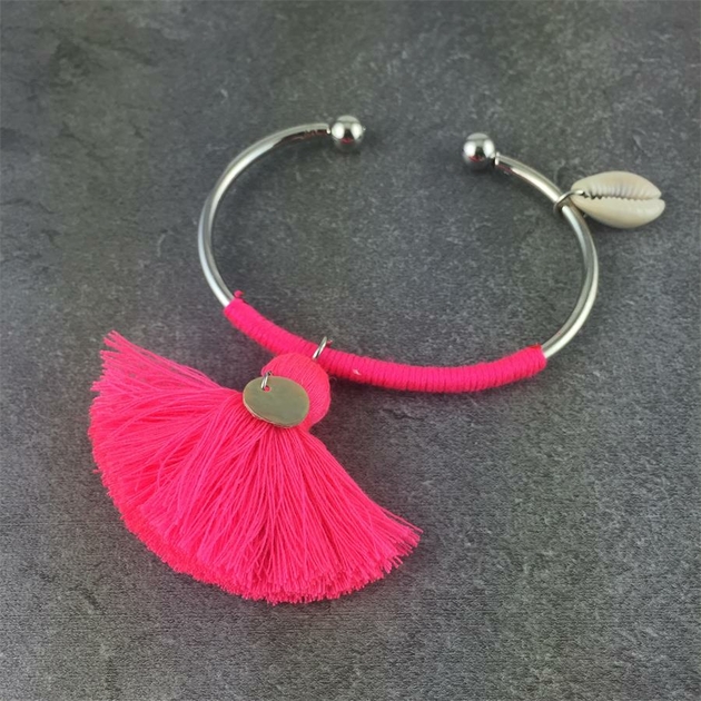 8-couleurs-boh-me-gland-charme-Bracelets-pour-femme-de-mode-couleur-or-argent-manchette-Bracelets