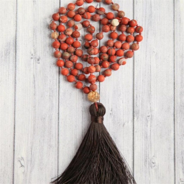 Handmademm-rouge-gules-glands-108-collier-chanceux-mala-m-ditation-bouddhisme-yoga-e-prier-perles-b