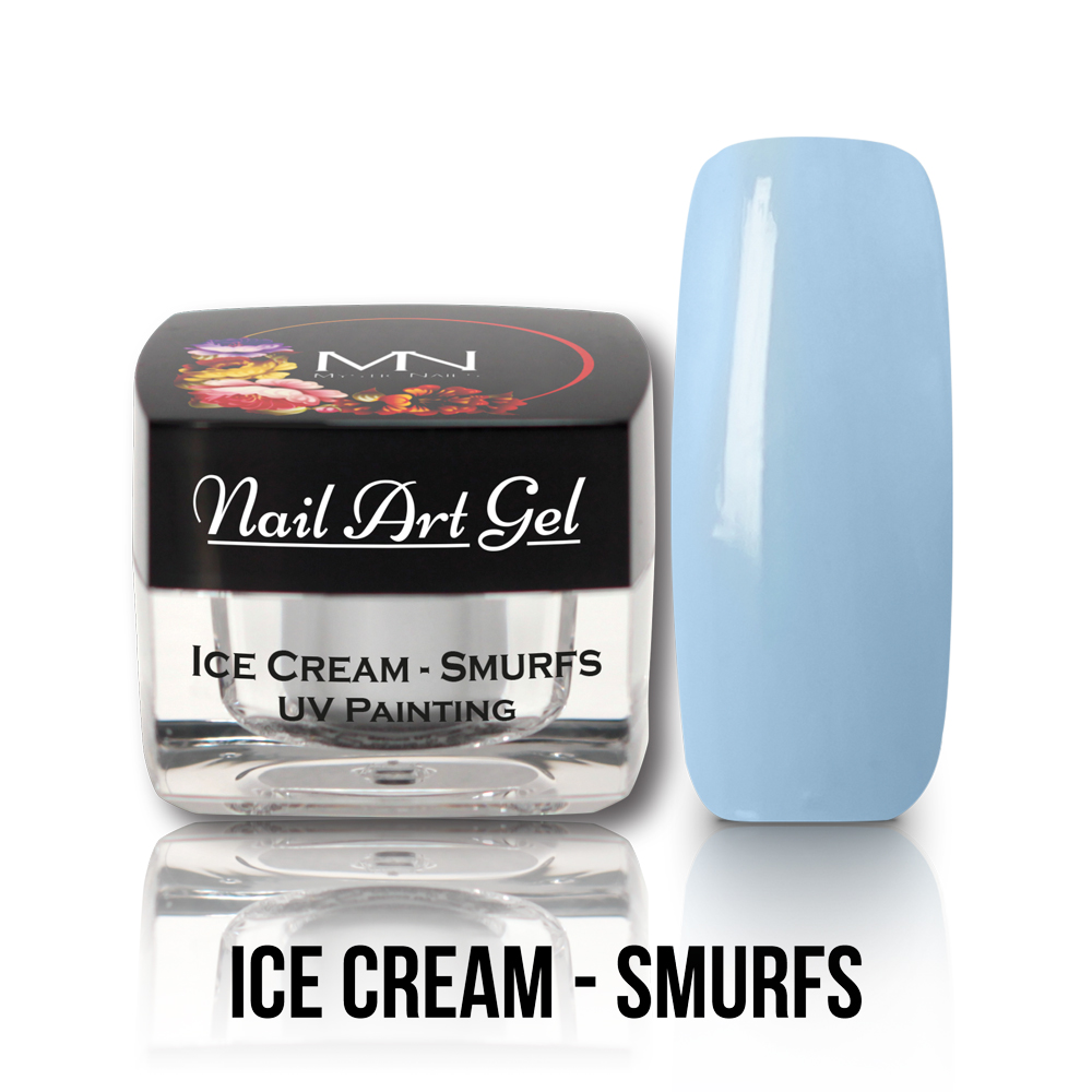 UV-Painting-Nail-Art-Gel-Ice-Cream-Smurfs