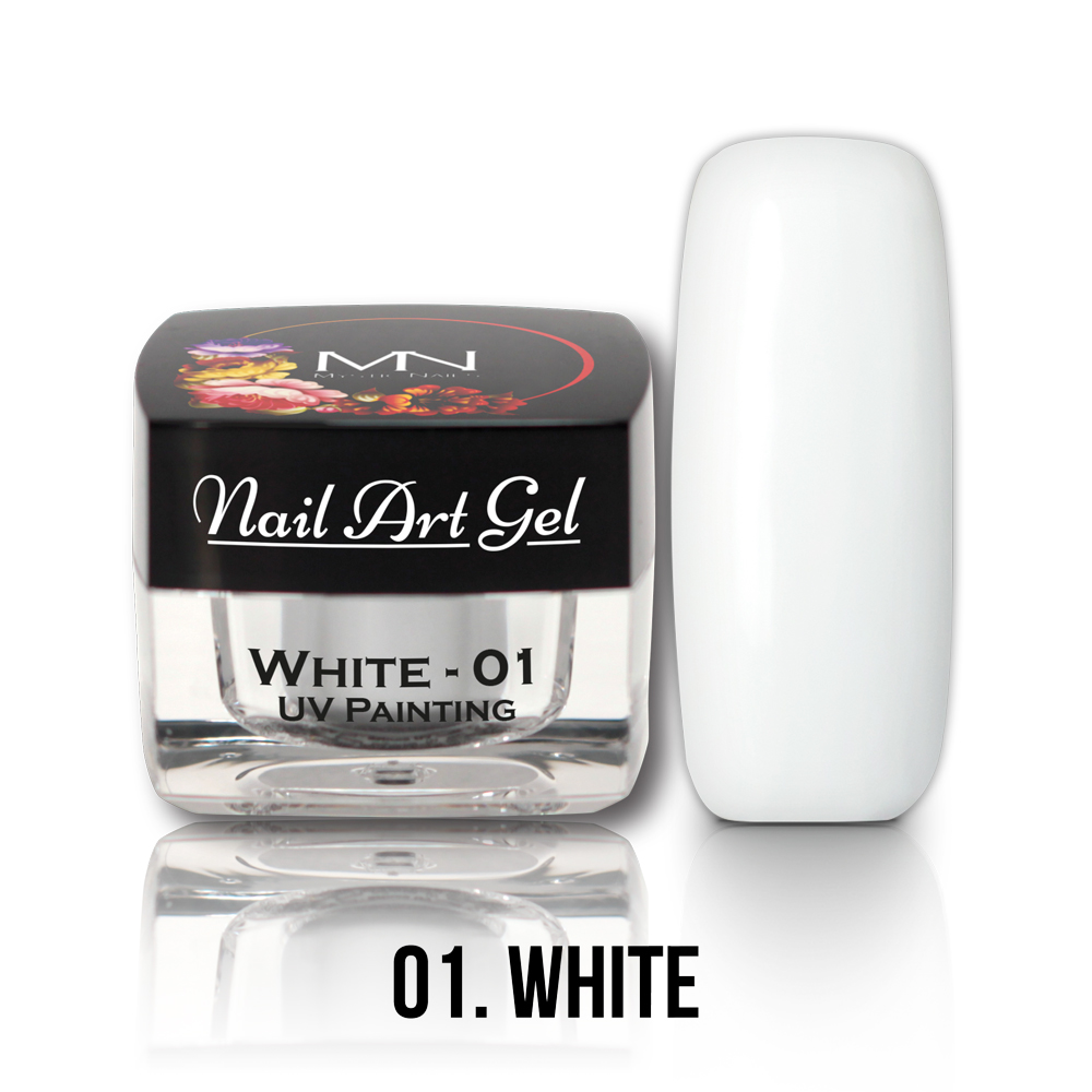 UV-Painting-Nail-Art-Gel-01-White