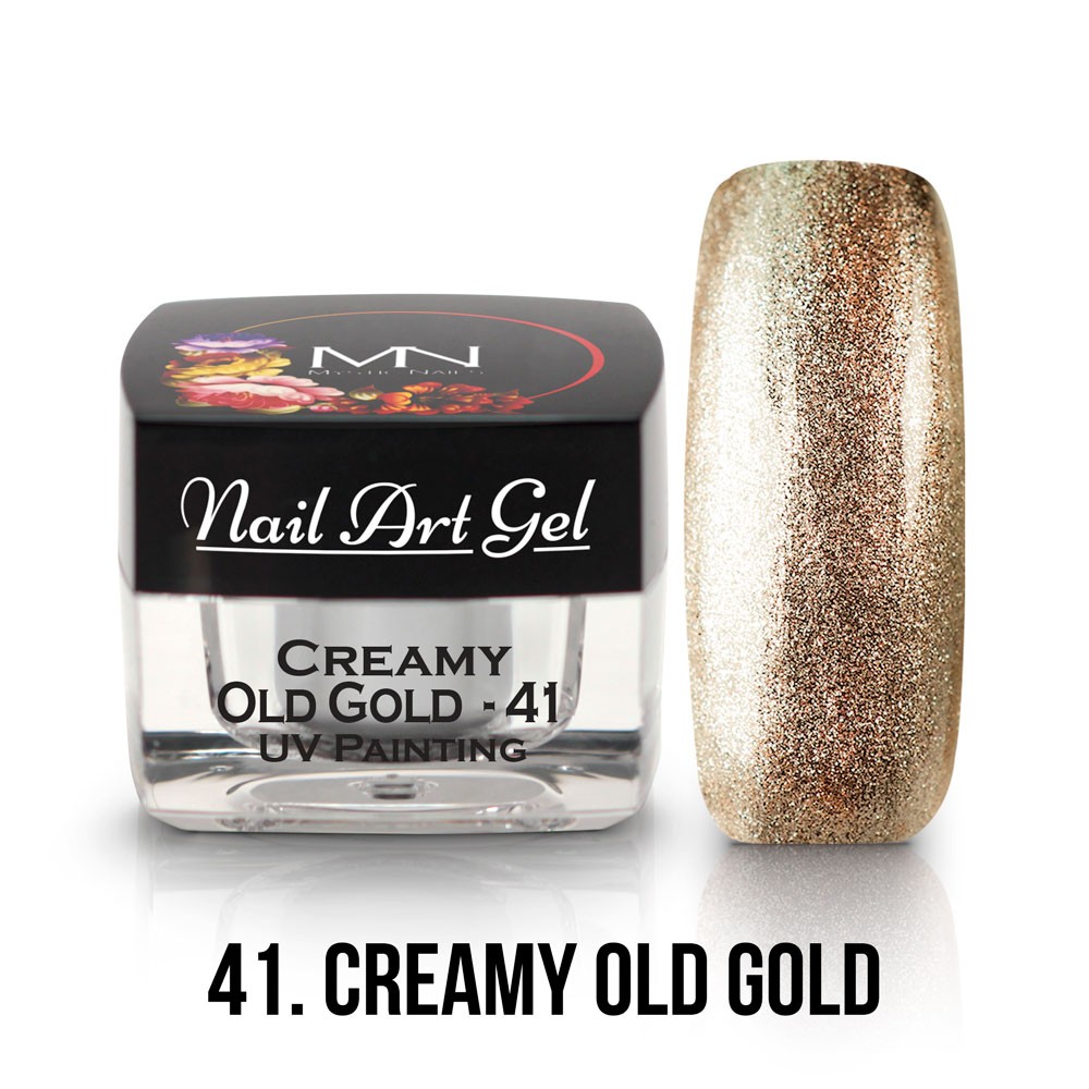 UV-Painting-Nail-Art-Gel---41---Creamy-Old-Gold