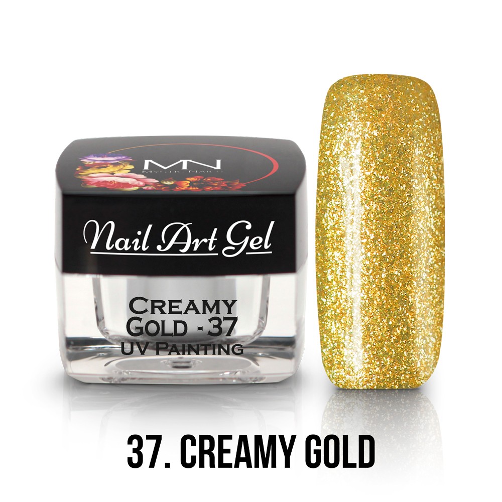 UV-Painting-Nail-Art-Gel-37-Creamy-Gold