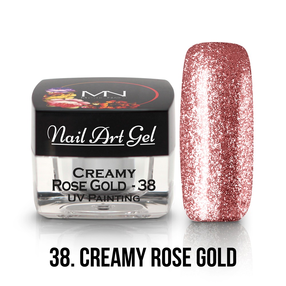 UV-Painting-Nail-Art-Gel-38-Creamy-Rose-Gold