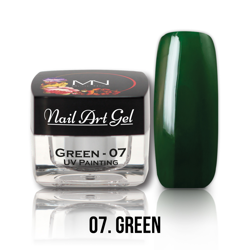 UV-Painting-Nail-Art-Gel-07-Green