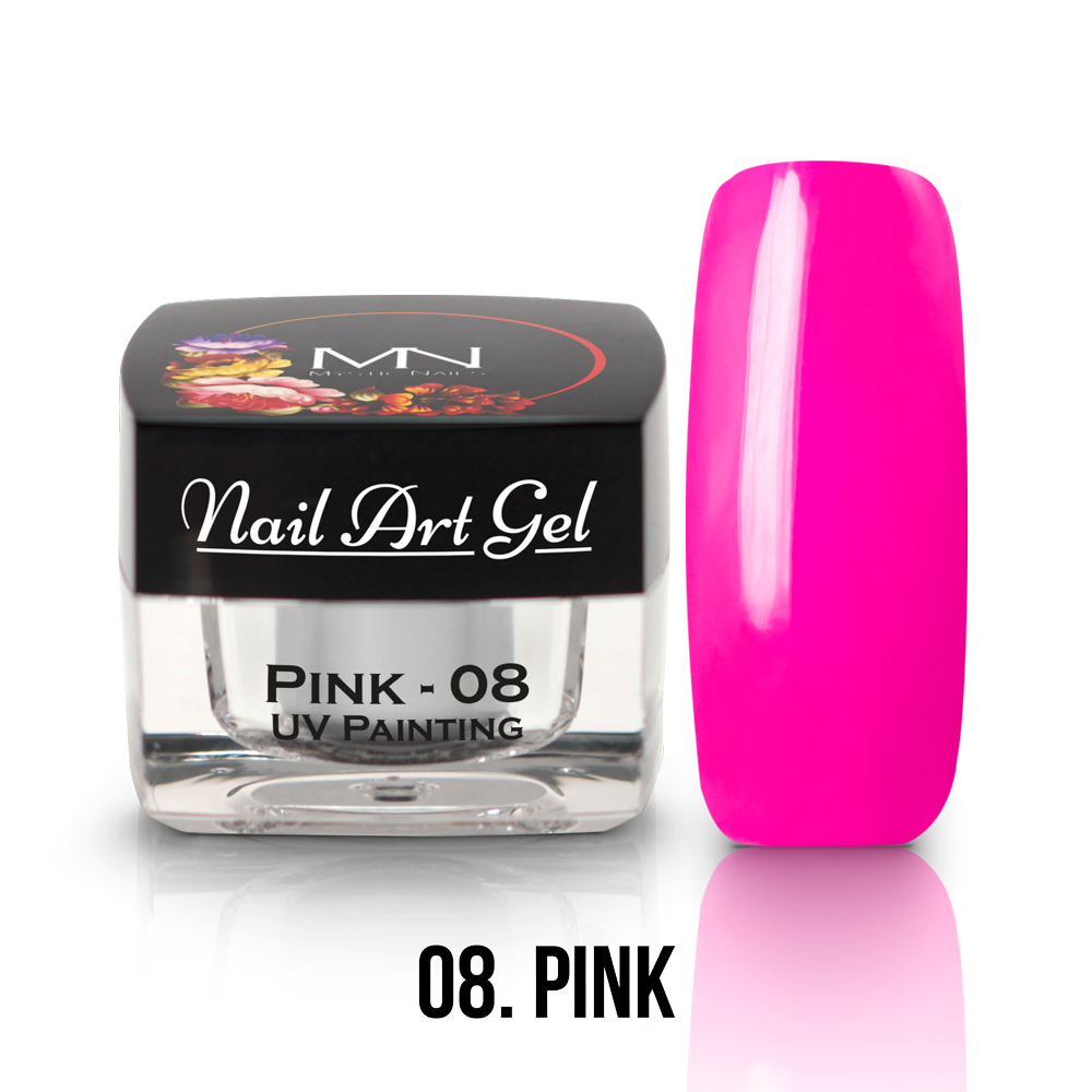 UV-Painting-Nail-Art-Gel-08-Pink_2