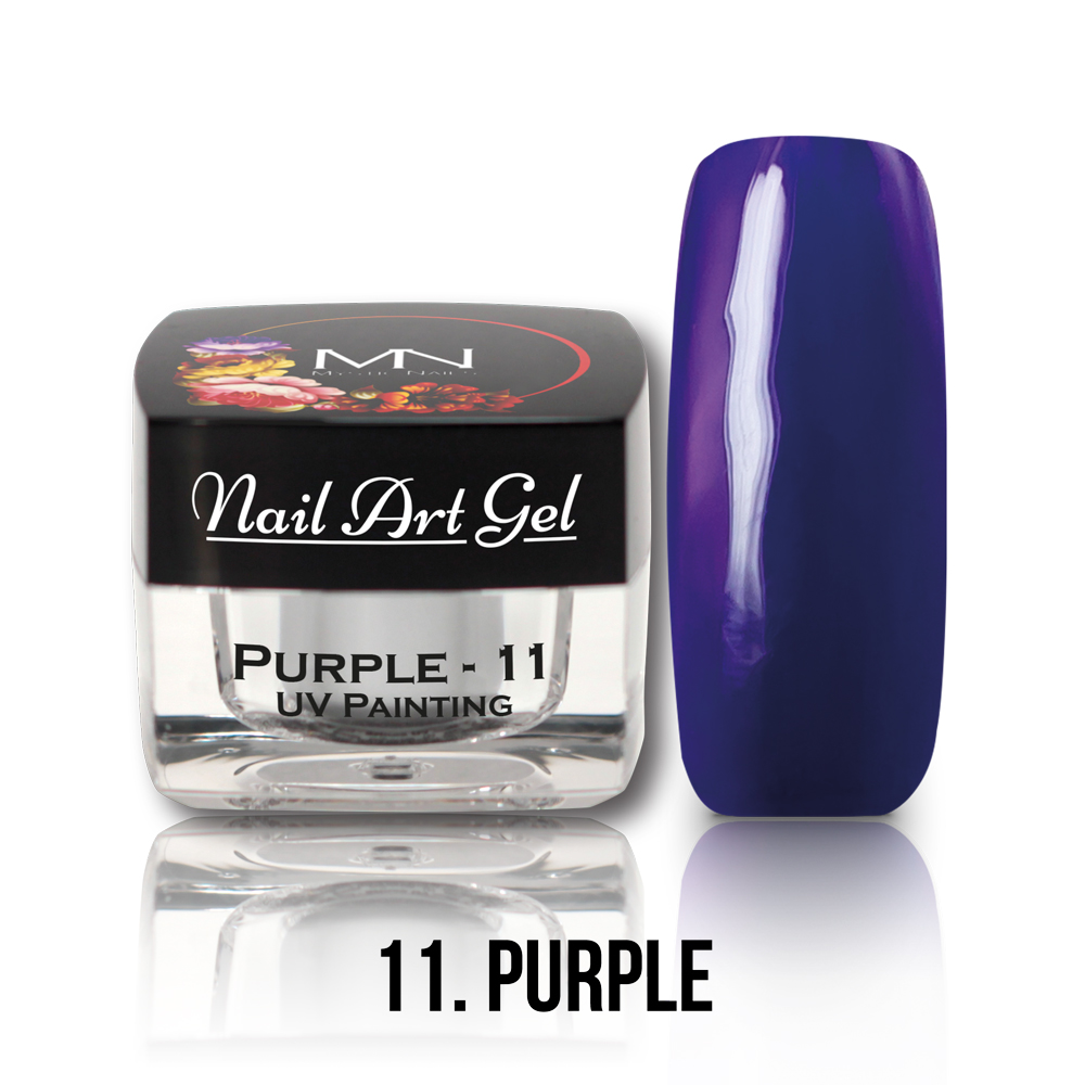 UV-Painting-Nail-Art-Gel-11-Purple