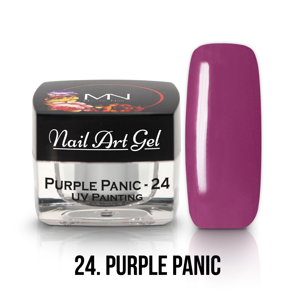UV-Painting-Nail-Art-Gel-24-Purple-Panic