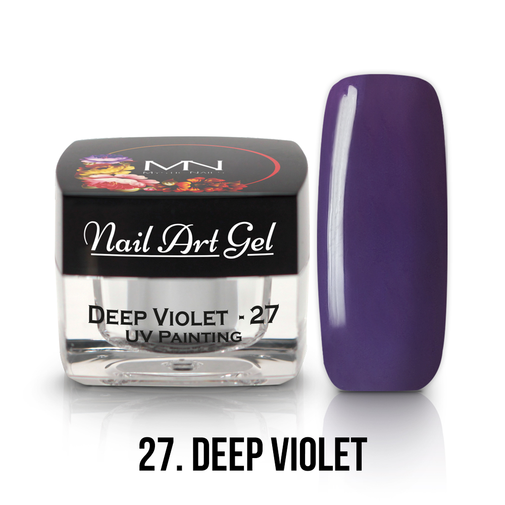 UV-Painting-Nail-Art-Gel-27-Deep-Violet