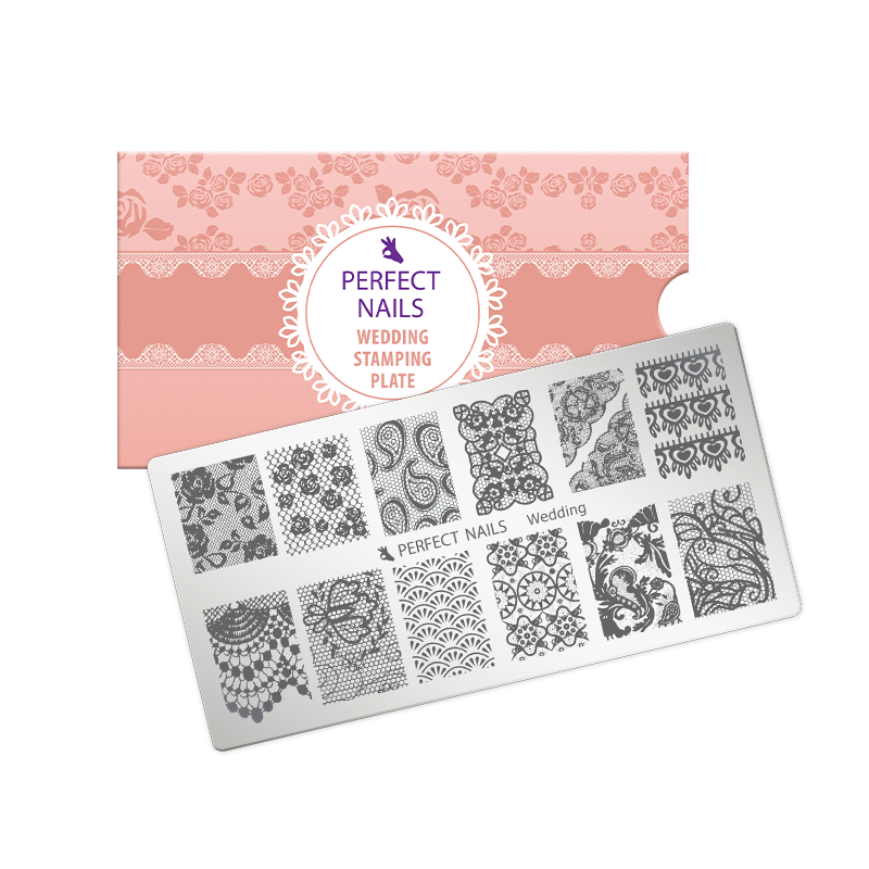 STAMPING PLATE - WEDDING