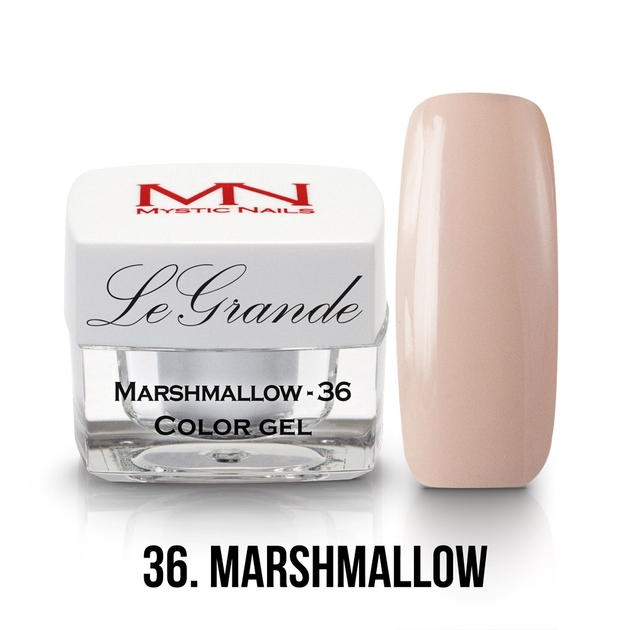 36 Marshmallow Gels Couleurs/Le Grande Color Nailconcept