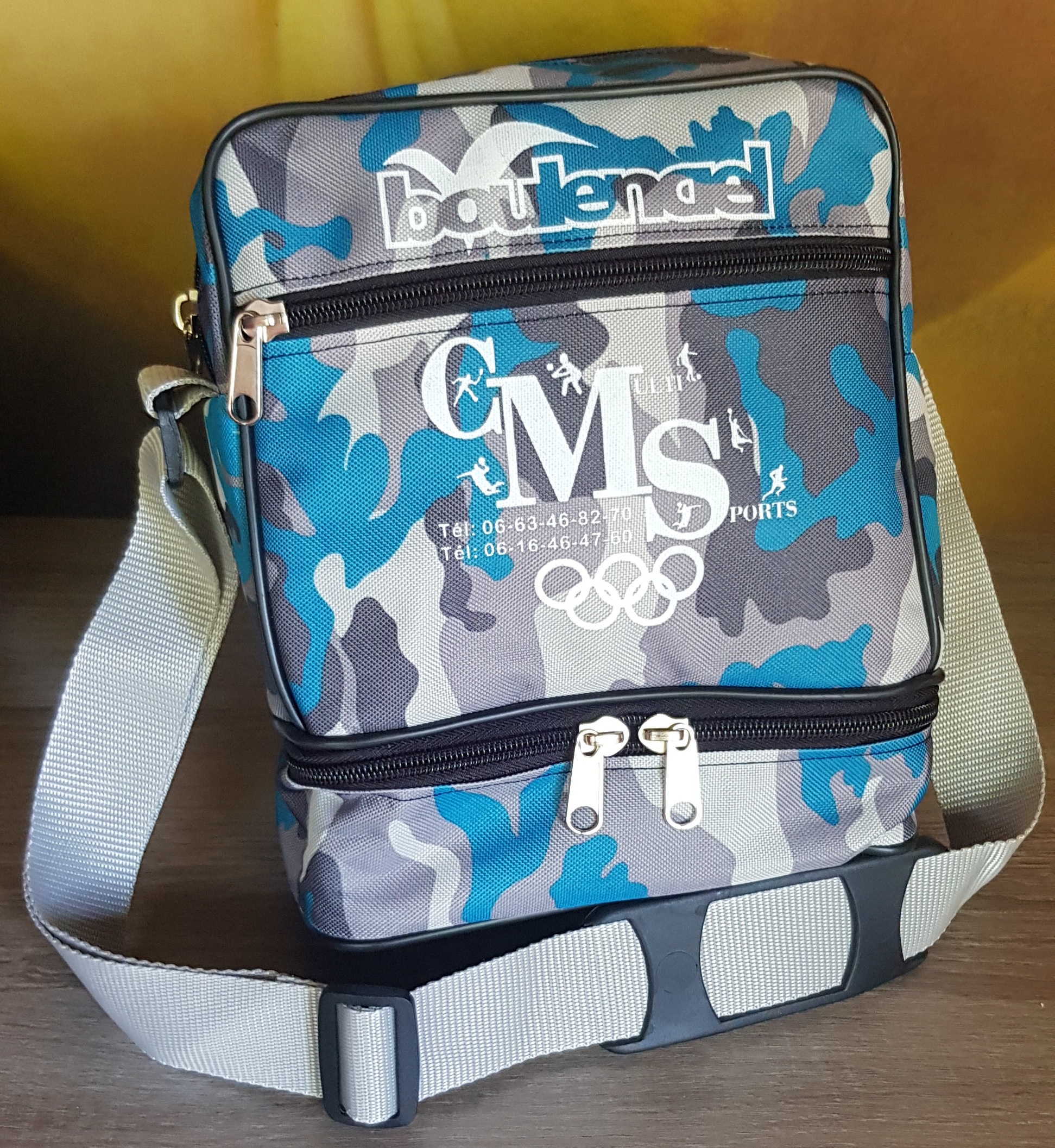 SAC DE PÉTANQUE BLEU MILITAIRE CMS