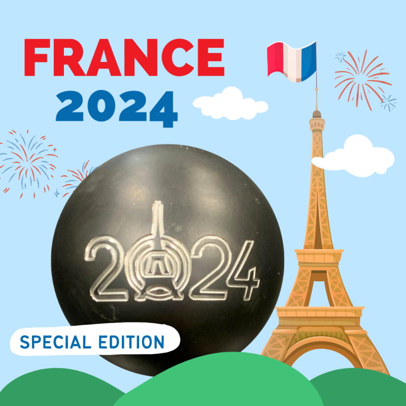 ÉDITION SPÉCIALE FRANCE 2024 SET DE PETANQUE CARBONE