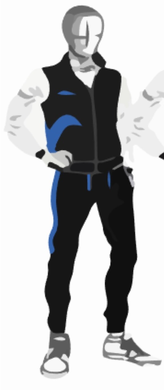 jogging new bleu boulenciel