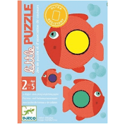 jeu de carte little puzzle - djeco - de 2 a 5 ans - l'atelier dyloma