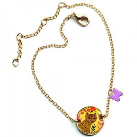 bijou-lovely-bracelet-felin - dejcola mode et ses accessoires -l'atelier dyloma - mimizan -bijoux enfant