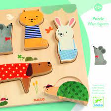 puzzle bois en relier , woodypets , djeco , mimizan plage , l'atelier dyloma
