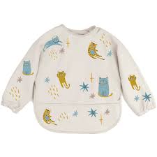 bavoir manche longue chatons , the cotton cloud , l'atelier dyloma , mimizan plage