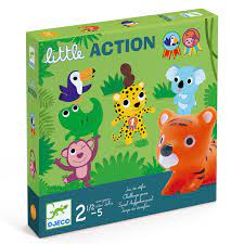 jeu educatif des touts petits little action , djeco , dès 2 ans et demi , l'ateleir dyloma, mimizan
