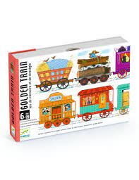 jeu de carte golden train , djeco , jeu de société , l'atleier dyloma