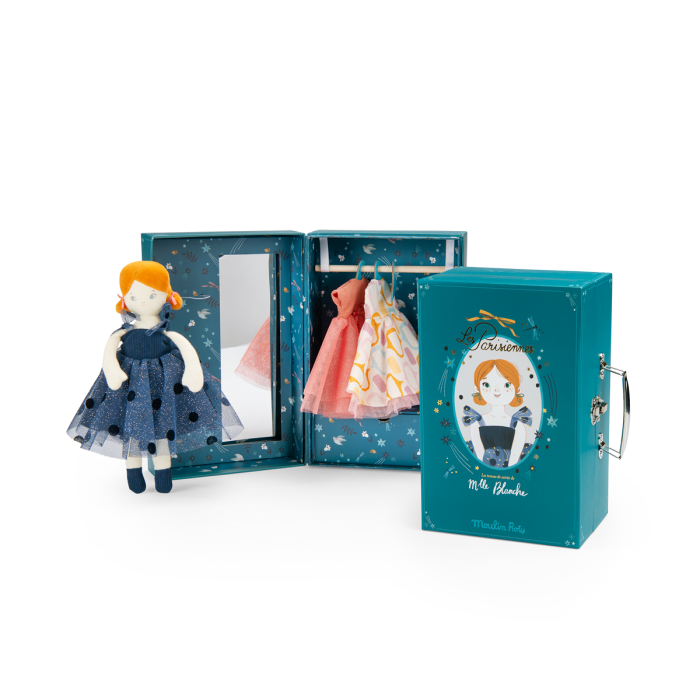 Valise tenue de soirée Les parisiennes -Moulin Roty Eveil et