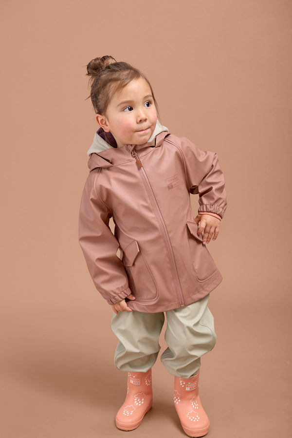 Pluie Vetement Impermeable Enfant Veste Imperméable Rose Enfant