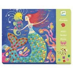 coffret mosaïque , le chant des sirènes - djeco *- l'atelier dyloma , mimizan , loisirs creatifs , 7 a 13 ans