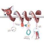 spirale d'activités mélimélos biche , les déglingos , l'atelier dyloma , jouet peluche éveil