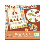 bingo 1,2,3 chiffres , djeco , jeu educatif , l'atelier dyloma