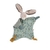 douodu lapin sauge , trois petits lapins , moulin roty , miizan , l'atelier dyloma , mimizan , cadeau de naissance , attache tétine