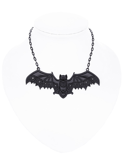 Lace Bat Black pendant 3