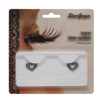 Paper Eye Lashes (Hearts)