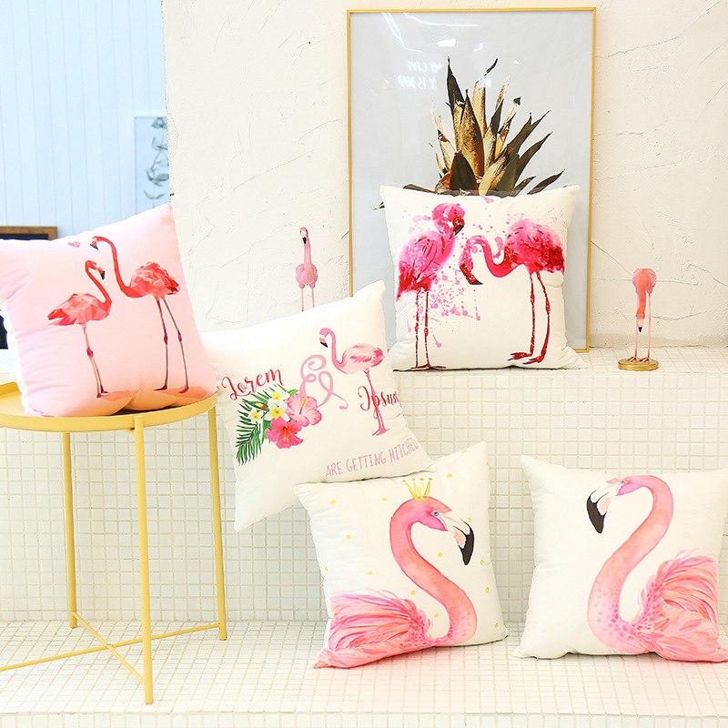 De-mariage-D-cor-Rose-Flamingo-F-te-Faveurs-Coussin-Taie-d-oreiller-De-Mariage-Faveurs