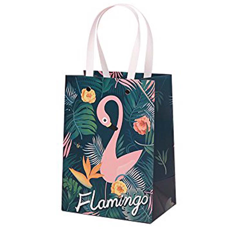 Flamingo-papier-Cadeau-sac-de-Fian-ailles-de-mariage-nuptiale-B-b-Douche-enfant-adulte-D